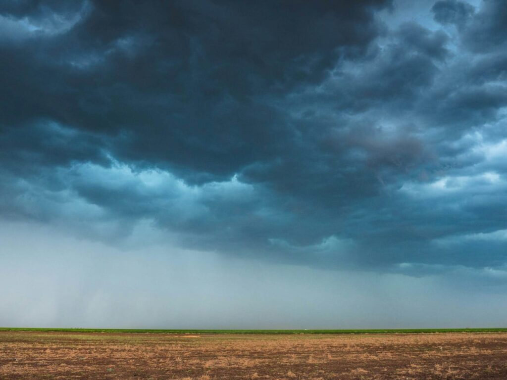 Alerta meteorológica de INUMET por tormentas fuertes y precipitaciones copiosas