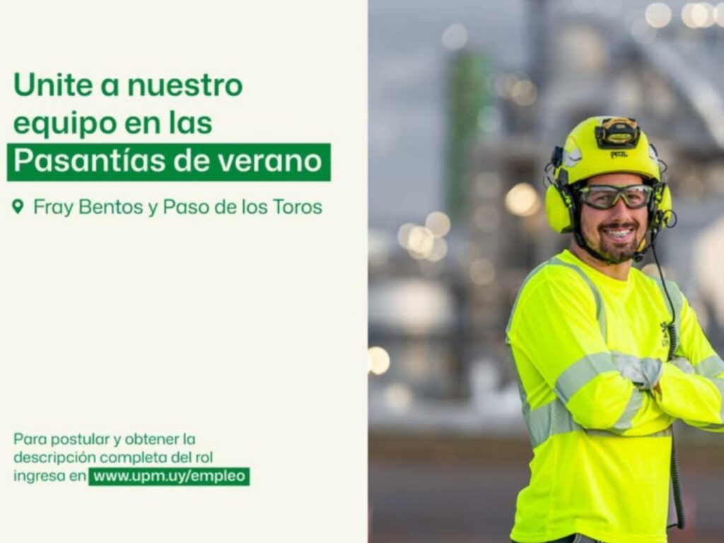 UPM convoca a estudiantes de Fray Bentos para sus pasantías de verano