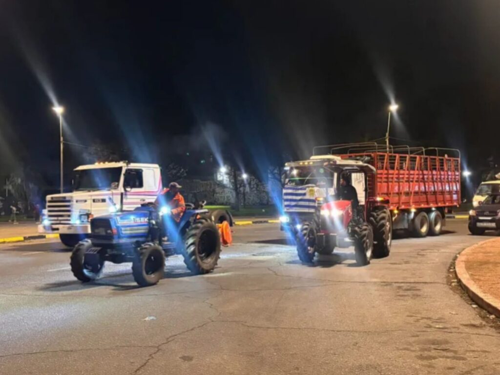 Transportistas autoconvocados rodearon el Palacio Legislativo