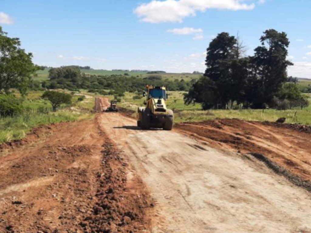 La obra de reparación en camino Paso de la Cruz - Menafra iniciarían esta semana