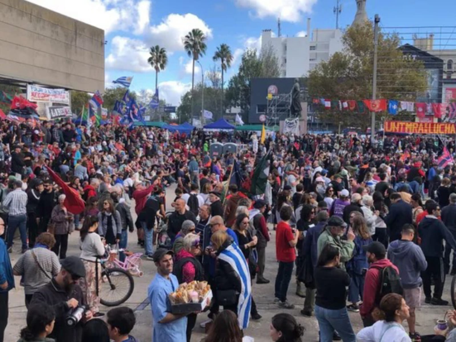 1º de Mayo con marcha y acto en la mañana