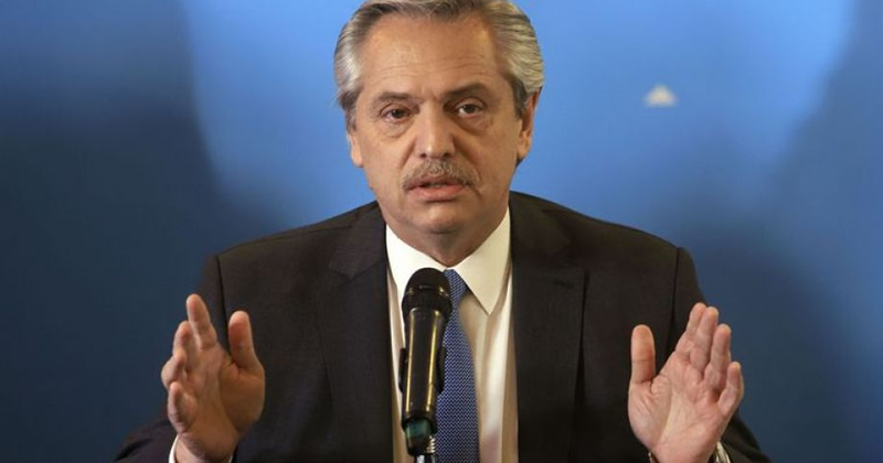 Alberto Fernández ofreció a ayuda a Uruguay para conseguir vacunas