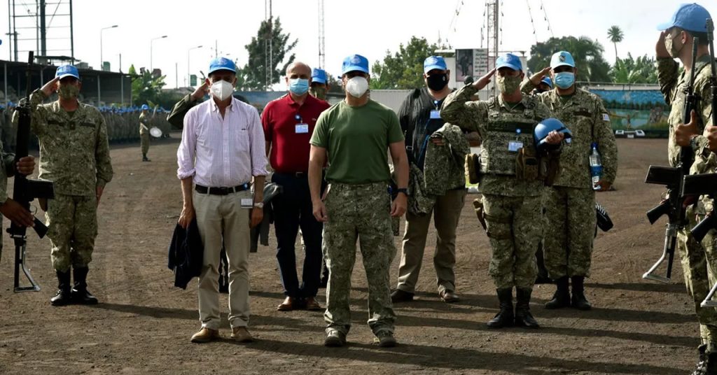 Lacalle Pou llegó del Congo en la madrugada del domingo