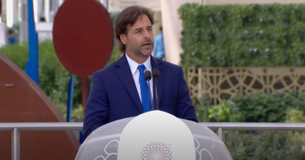 Luis Lacalle Pou habló en Dubai