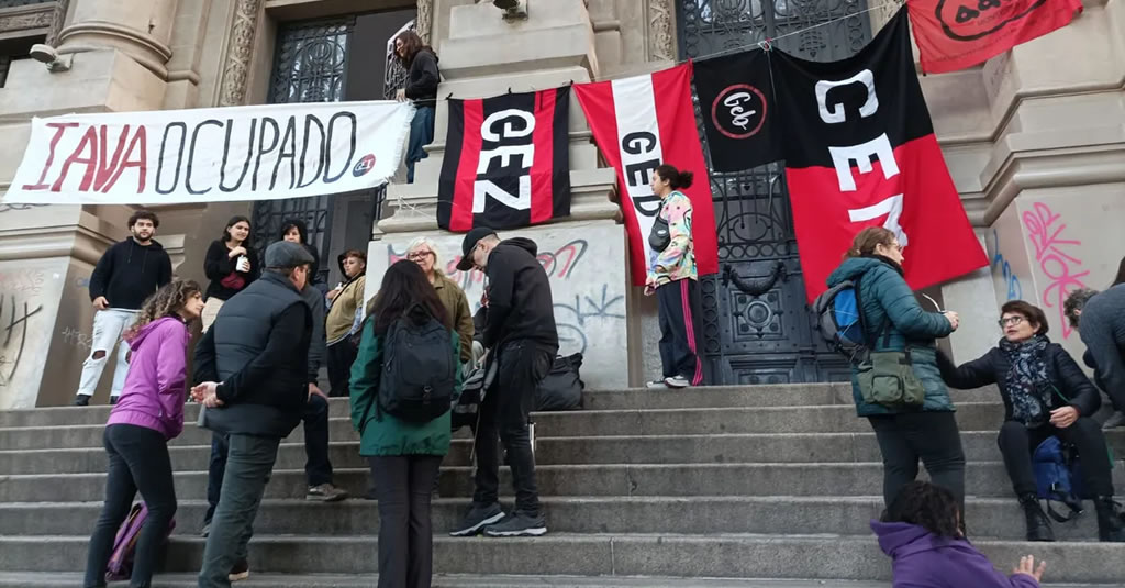 Ministerio del Interior desalojó a los estudiantes del IAVA