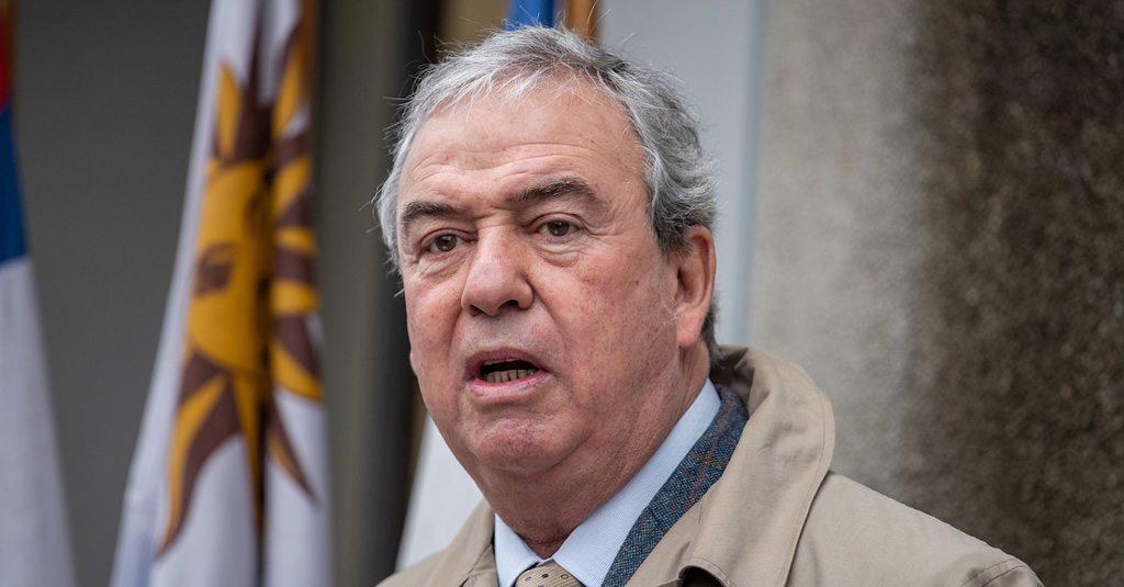 Heber: el homicidio del encargado de TATA "no puede quedar impune"