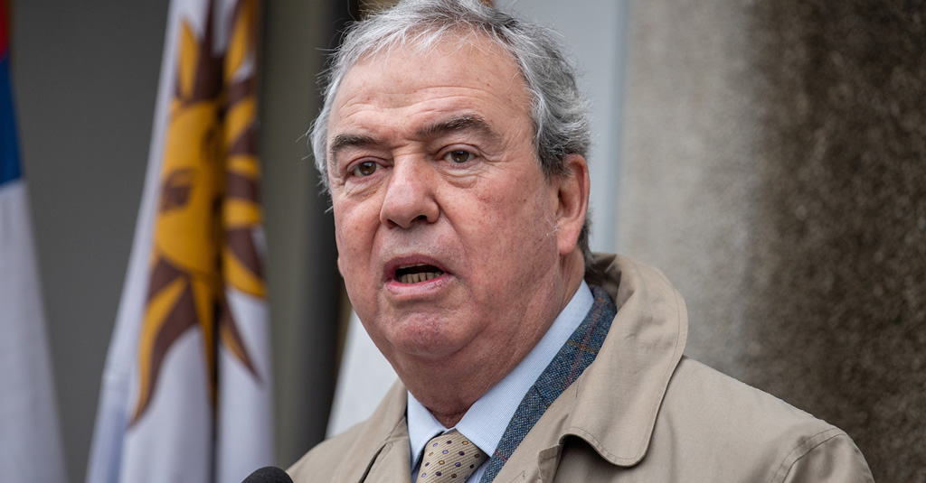 Luis Heber afirmó que los crímenes "están bajando notoriamente"