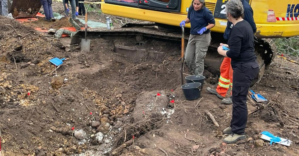 Encontraron restos óseos en el Batallón 14