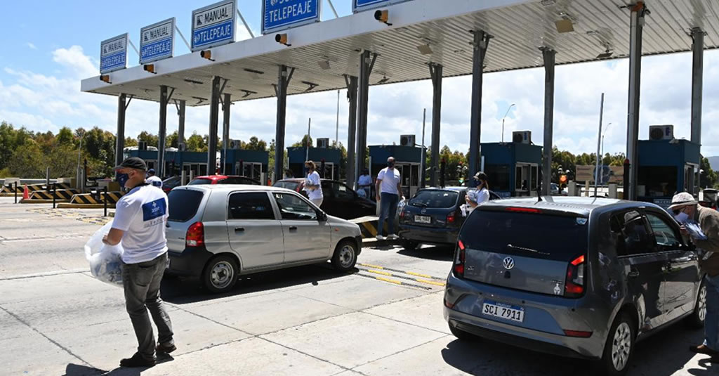 Ayer comenzó el proceso gradual para eliminar el pago en efectivo de los peajes