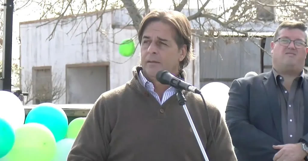 Lacalle Pou: "si no llueve, va a haber un lapso en el que el agua no será bebible"